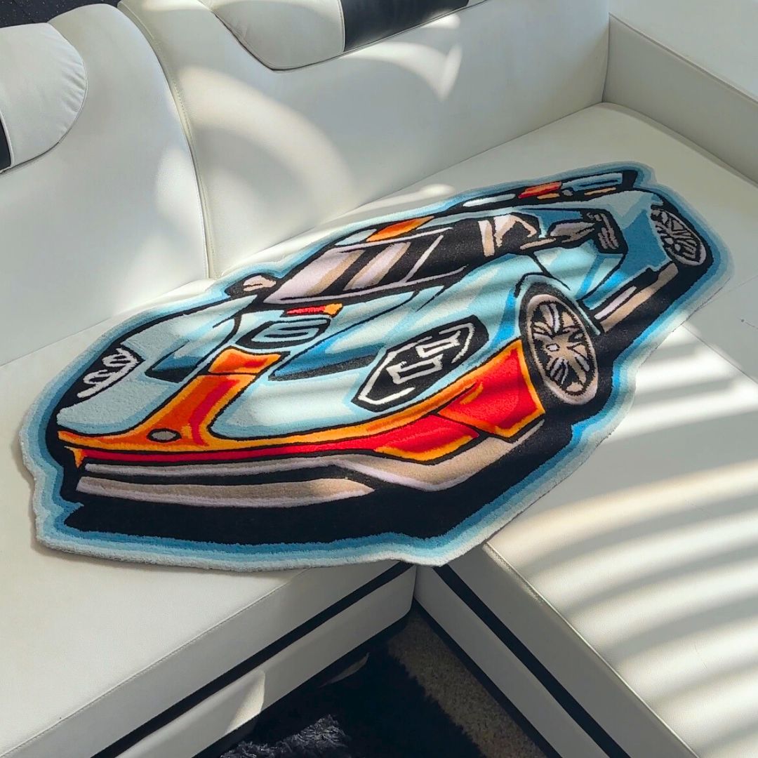 Custom Car Rug | 3ft x 4ft